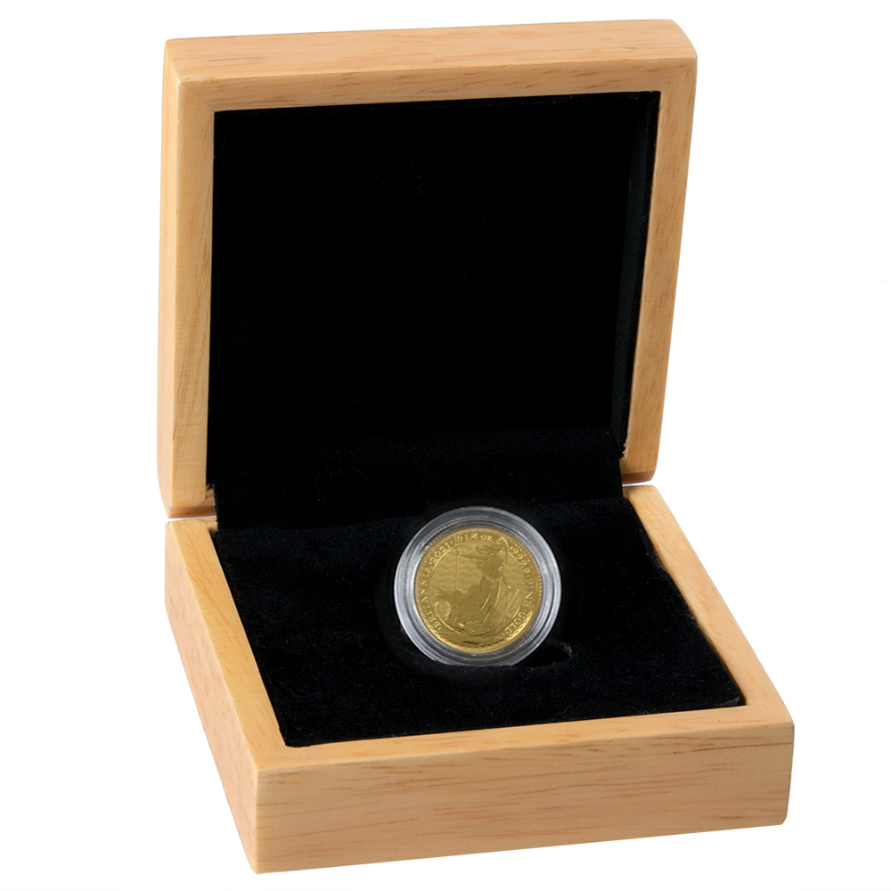 2021 1/4oz Britannia Gold in Gift Box BullionByPost From £395.50